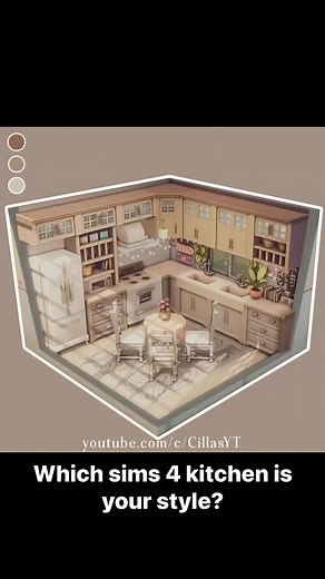 Which sims 4 kitchen is your favorite?! #sims4 #EAPartner | Pricilla Honeyybun