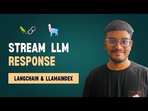 Stream LLM Responses Like ChatGPT Using LangChain & LlamaIndex (Live AI Demo)