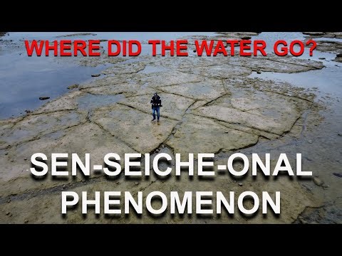 A REVERSE SEICHE? CRYSTAL BEACH / LAKE ERIE