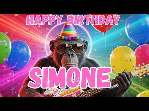 SIMONE Happy Birthday Song - Happy Birthday to Simone