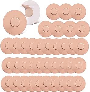50 Packs Freestyle Sensor Covers Waterproof Adhesive Patche for Swimming Sport