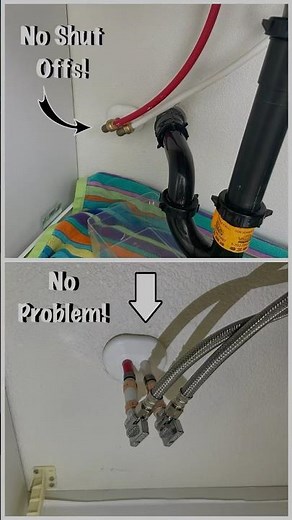 Installing pex angle stops #plumbing