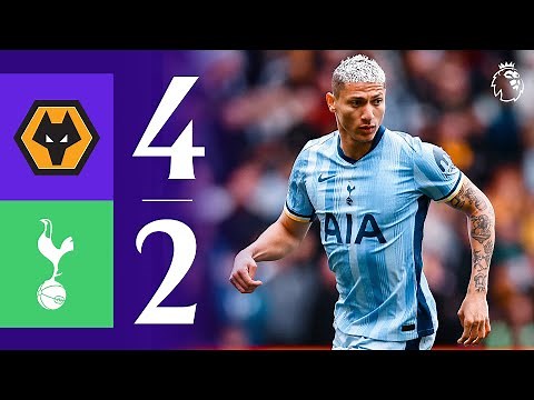 Wolves 4-2 Tottenham Hotspur | Premier League Highlights