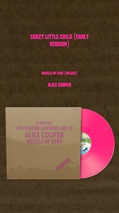 You're watching Alice Cooper's "Crazy Little Child (Early Version)" from the expanded album 'Muscle of Love (Deluxe)', available to order on 2xLP Hot Pink Vinyl, and 2xCD/Blu-Ray featuring the original quadraphonic mixes, only at the Rhino Store: https://Rhino.lnk.to/MOL. | Alice Cooper
