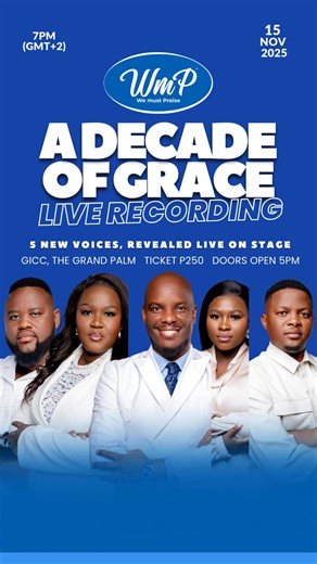 Come celebrate a decade of grace! Mark your calendar’s, 15 November at GICC. | The Grand Palm Hotel Casino Convention Resort