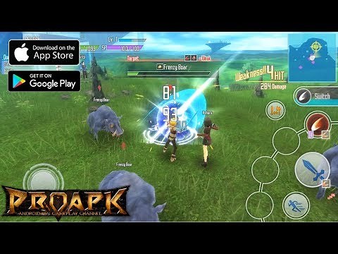 Sword Art Online: Integral Factor English Gameplay Android / iOS (Open World MMORPG)