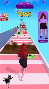 Good & Bad Girlfriend Run – Level 18 | Ultimate Love Race Challenge