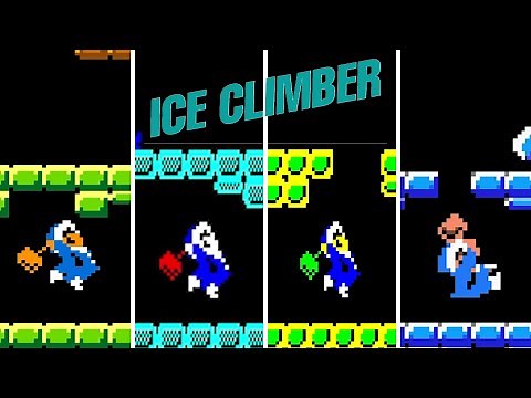 Ice Climber - Versions Comparison (HD 60 FPS)