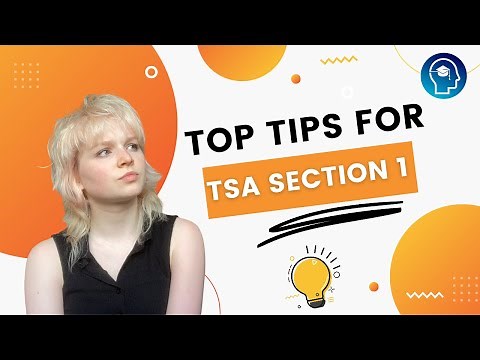 Top Tips for TSA Section 1 - Thinking Skills Assessment | Oxford