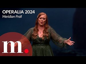 Meridian Prall (3rd prize) at Operalia, the World Opera Competition 2024
