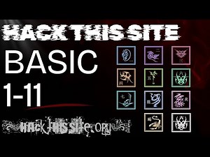 Hack This Site: Basic 1-11