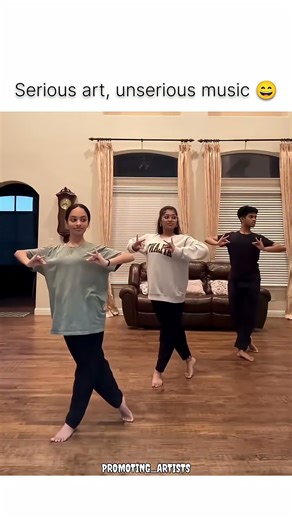 When you try to be serious but the music says NO! 🙅🏻‍♀️🎵