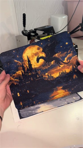 Ok but this mouse pad is stunning 🤩 and as a business owner and full time office worker, it’s good for me to have multiple mouse pads right?? This one is available now if you want one too 😉 #sublimation #sublimationprinting #bookishmerch #bookish #officedecor