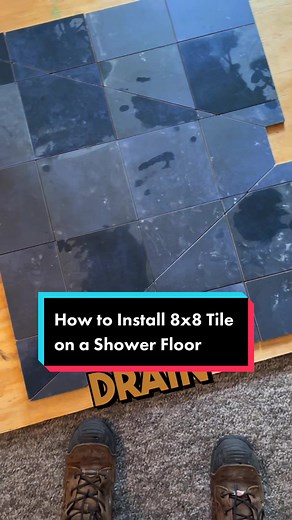 Step-by-Step Guide to 8x8 Tile Installation on Shower Floor