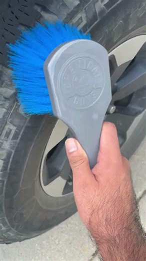 Chemical Guys Big Blue Stiffy Heavy Duty Tire & Upholstery Cleaning Brush #amazonfinds #chemicalguys