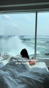 🇨🇦✨ Canada is calling … Best time to visit 👇 🌸 Spring (Lt. April → Md. May) Best for tulips & cherry blossoms 🌷 ☀️ Summer (Lt. May → End Sept.) Perfect for road trips, lakes, hiking & national parks 🏔️🌊 🍂 Fall (Md. Oct. → End Oct.) Canada turns into a real-life painting 🍁🤯 ❄️ Winter (Lt. Nov. → April) Snowy cabins, frozen lakes, skiing & Northern Lights vibes ⛄✨ 📍 Locations used in the reel: 1. Marriott Fallsview Hotel, Niagara Falls, ON 2. Niagara Falls (View from Skylon Tower), ON 3