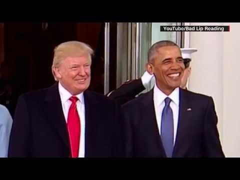 Presidential lip reading