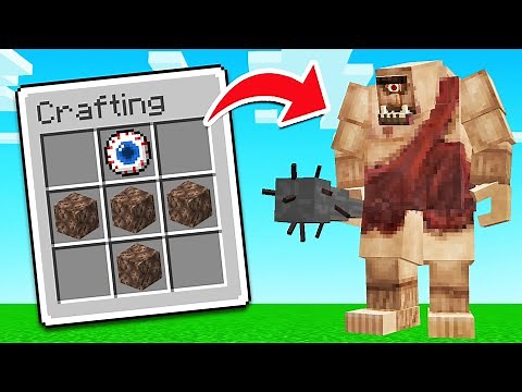 DO NOT SUMMON This Minecraft BOSS! (Cyclops)