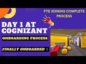 Cognizant Onboarding 2022 | Cognizant Joining Process 2022 | Day 1 at Cognizant | CTS Joining Date