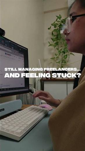 Still managing freelancers… and feeling stuck? #shorts