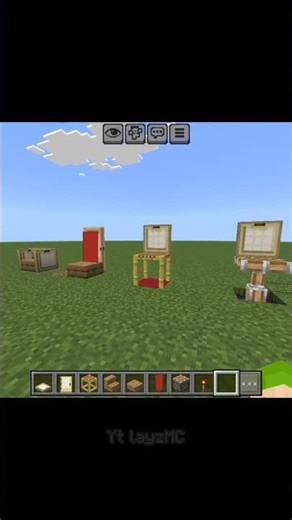 Design Kursi keren di Minecraft!🤯