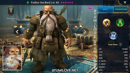 Fodbor the Bard | Raid Shadow Legends - AyumiLove