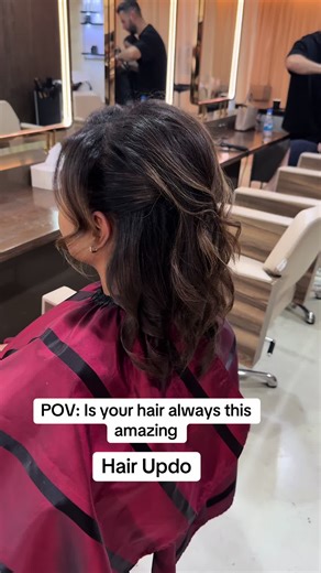 Hair Updo - Soft, romantic updo with loose curls Effortless updo with a touch of texture Low updo with gentle waves for a dreamy look #creatorsearchinsights #hair #hairtok #hairstylist #dubai