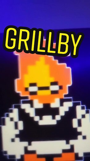 Stylizing Undertale Characters: Grillby the Mysterious Fire Guy