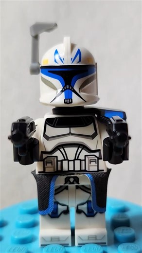 Lit customs phase 1 Captain Rex #legostarwars #captainrex #501st