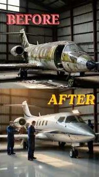 Restoring a Dirty Airplane to Like New ✈️ | Satisfying Transformation