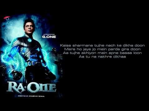 Chammak Challo - Ra-one- Karaoke by yakub