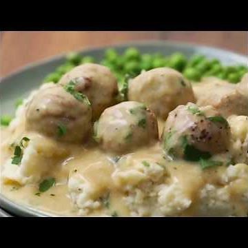 Super Easy Swedish Meatballs