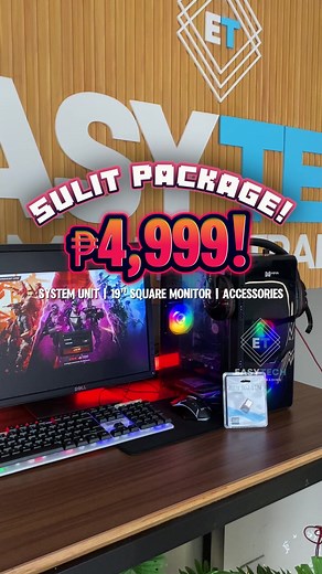Affordable Gaming PC Complete Set for 4999 Pesos - Order Now!