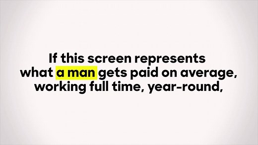 174K views · 7.1K reactions | The wage gap between men and women, visualized. (It’s worse than you think.) #EqualPayDay | Hillary Clinton | Facebook
