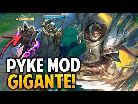 ¡PYKE CENTINELA GIGANTE! ROTO EN MID? | League of Legends