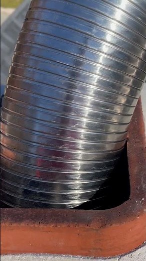 Easiest chimney liner install