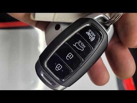 Hyundai key fob battery replacement