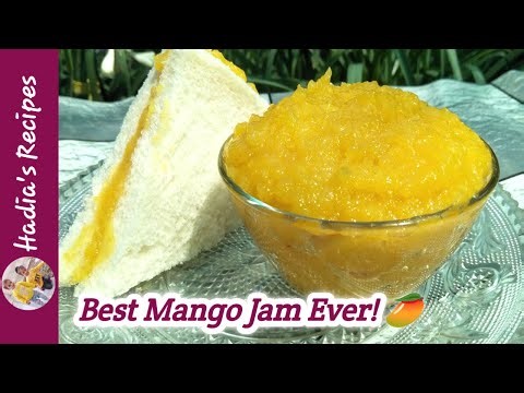 Homemade Mango Jam Recipe | Easy Mango Jam Without Preservatives | Best Summer Mango Recipe
