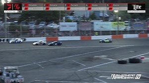 Mid Week action with the U.S. Legend Cars International and INEX Bock Auto Bandoleros and 2023 Cook Out Summer Shootout INEX Bandolero Outlaw Championship Ben Morabito would take the checkers in this action packed race. | Riverhead Raceway