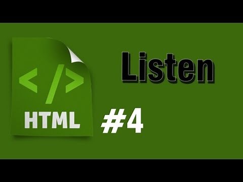HTML Tutorial 4: Listen in HTML erstellen (geordnet und ungeodnet) [HD] - TutorialChannel