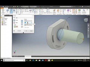 Autocad Inventor 2019 - Additional Modeling Tools Tut1