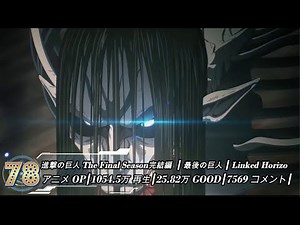 【100曲】史上最も再生されたアニソンランキング（直近3年以内公開曲のみ）（2025年11月27日現在）