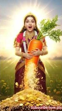 माता अन्नपूर्णा जी अपने लगाए हुए गाजर को मिट्टी से निकालने पर क्या होता है।😱😱😱