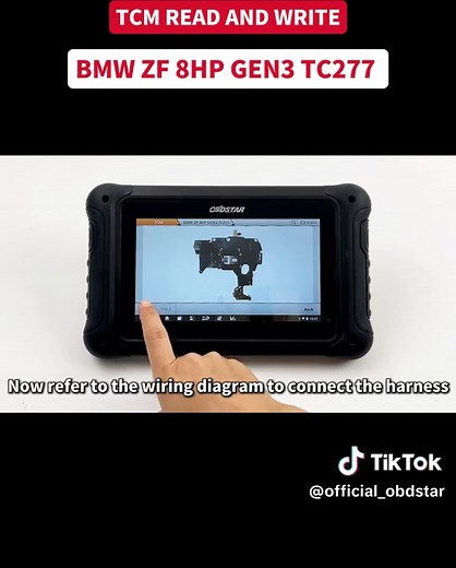 DC706-BMW ZF 8HP GEN3 TCM Read and Write Process
