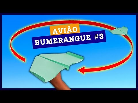Boomerang Paper Airplane That Returns Itself! EASY and AMAZING Tutorial - Origami That WORKS! ✈️