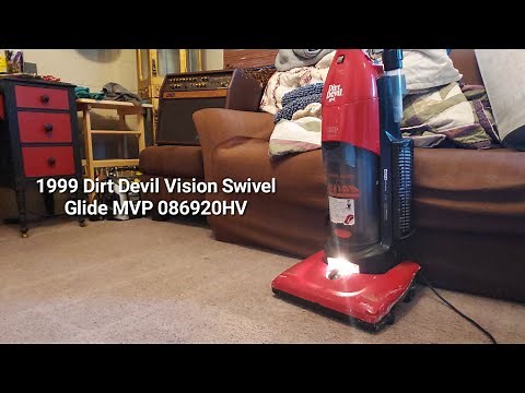 1999 Dirt Devil Vision Swivel Glide MVP 086920HV