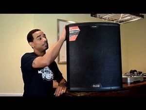 Alto Professional Black 18SUB 18S Powered Subwoofer Review Video
