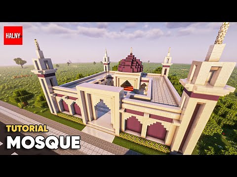 How to build a mosque in Minecraft