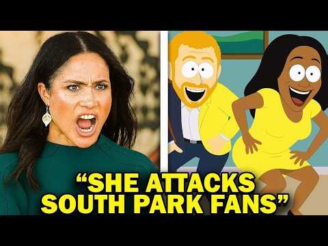 Meghan Markle SNAPS At South Park FANS For Laughing At Her New South Park PARODY!