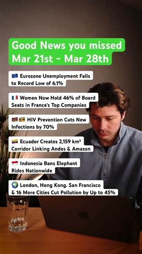 You Probably Missed These Good News Stories!